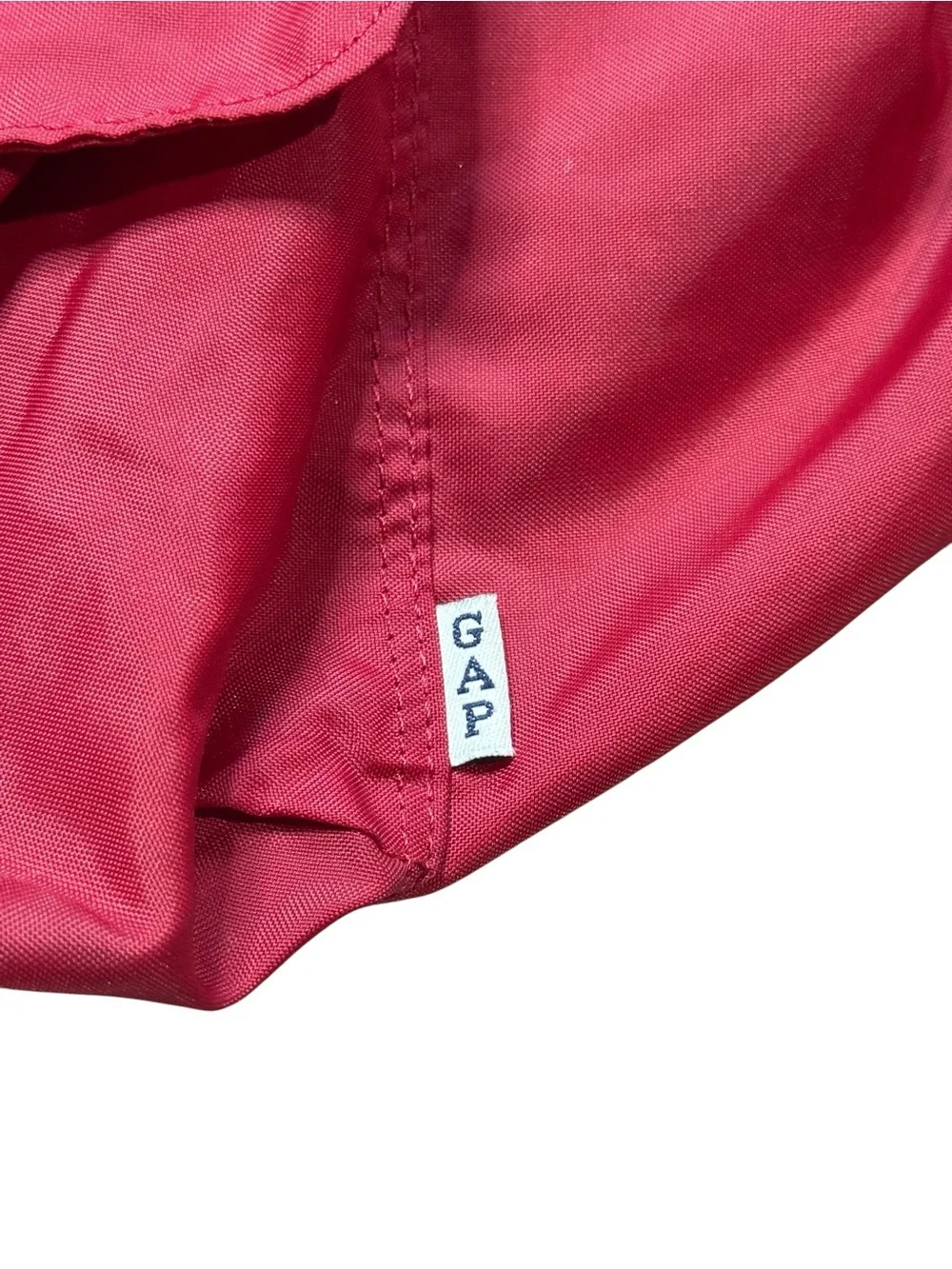 GAP Vintage Y2K Nylon Drawstring Cinching Backpack